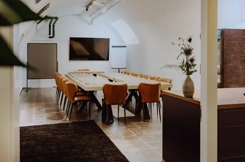 Historic vaulted event room
