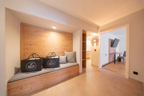 Living area in the family apartment