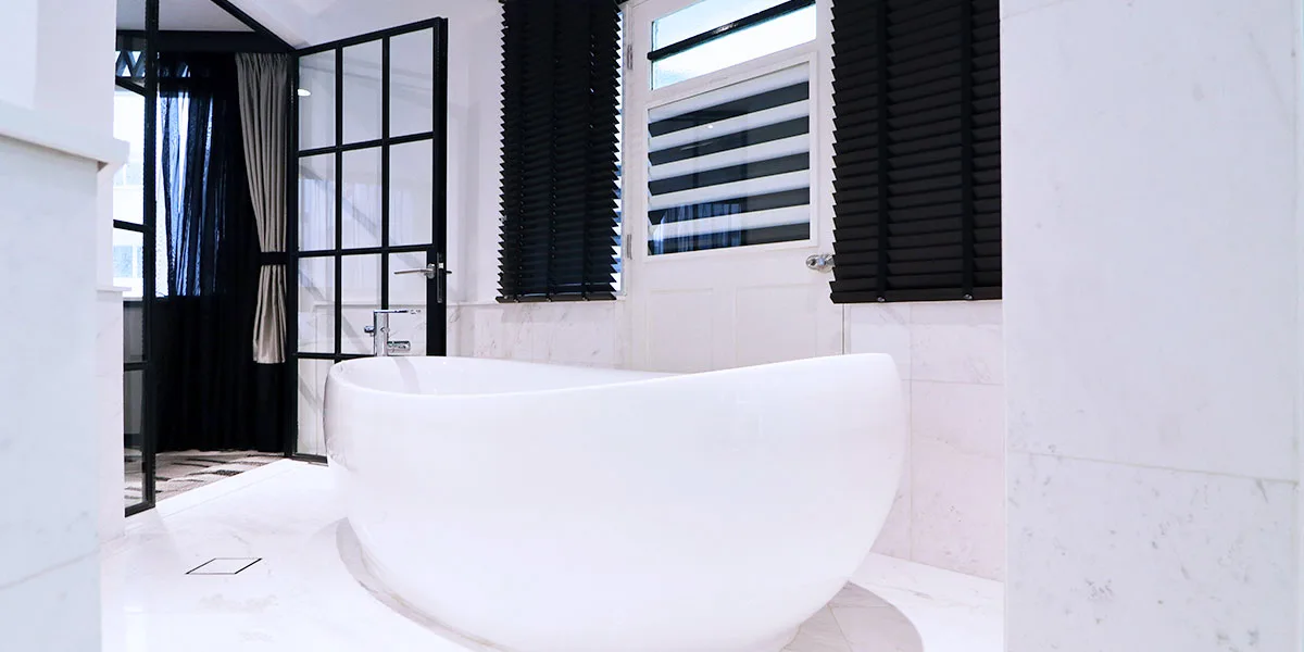 Bañera del hotel