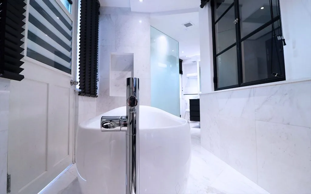 Bañera de la suite