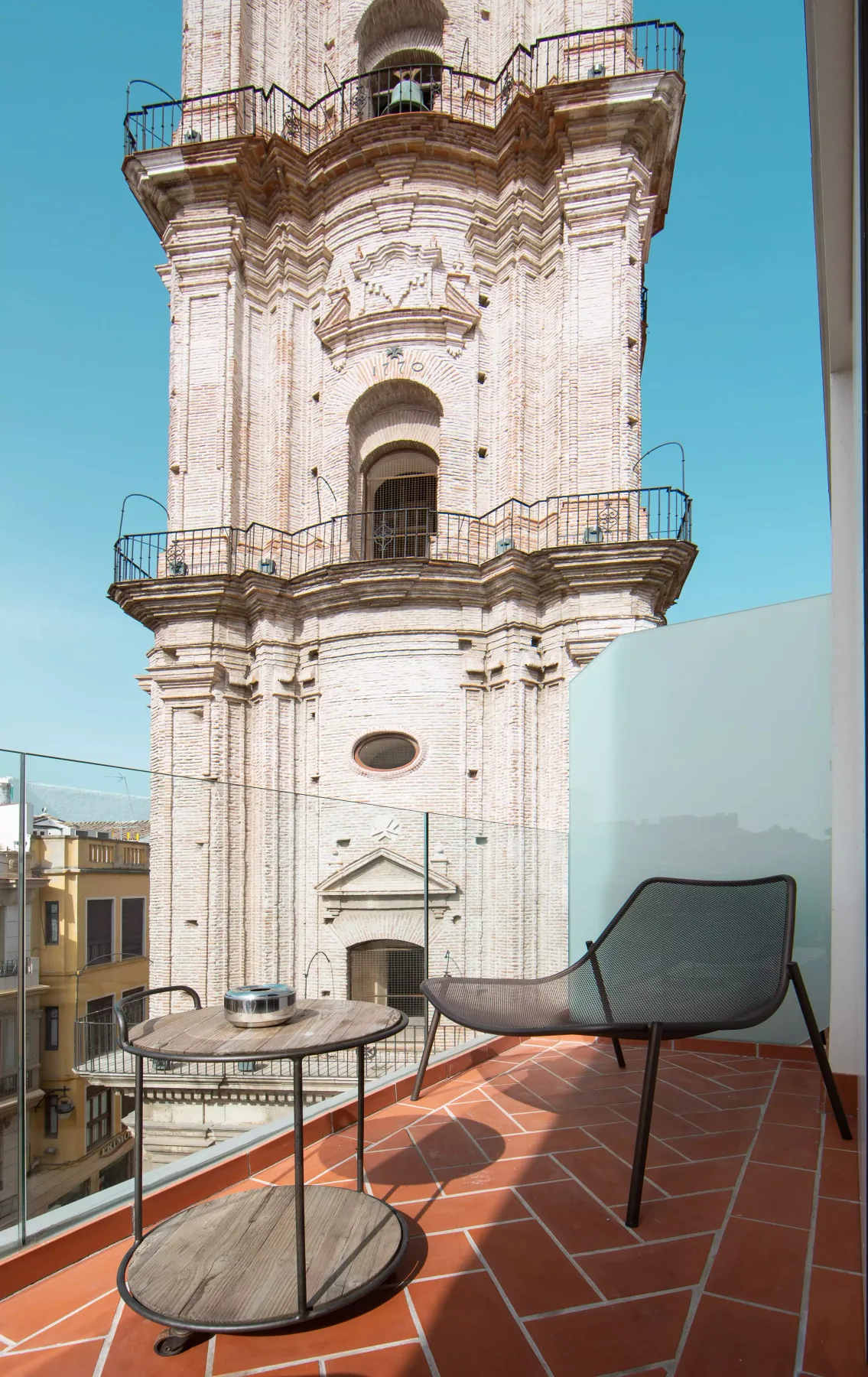 Hotel terrace
