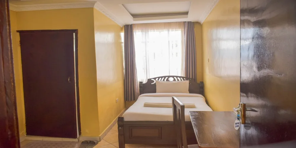 Foto de una habitación del Blue Palm Hotel