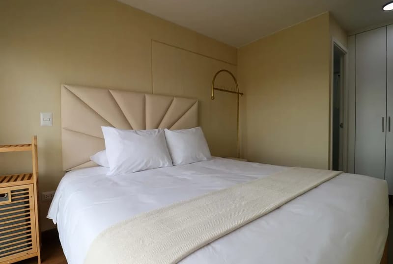 Elegant 2BR Haven w/ Private Balcony & Panoramic City Views
