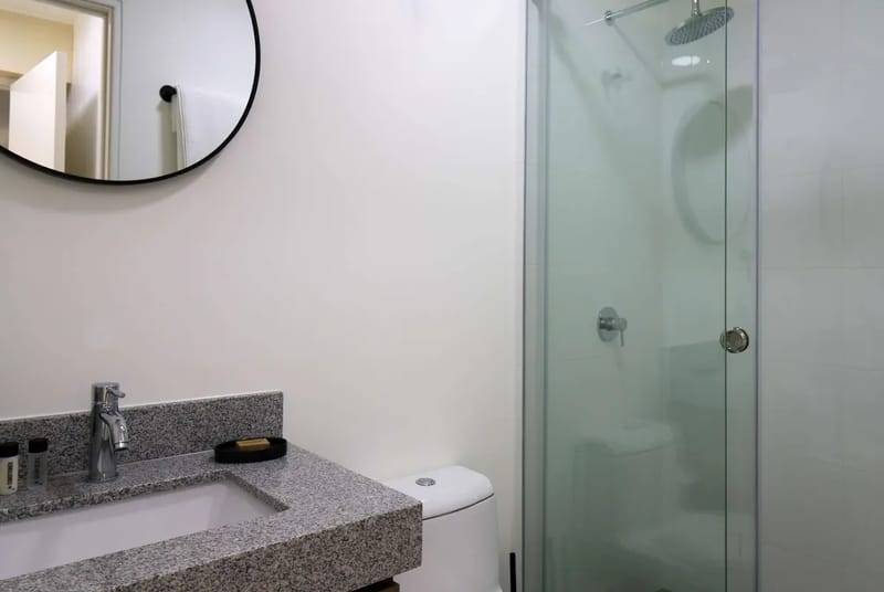 Elegant 2BR Haven w/ Private Balcony & Panoramic City Views