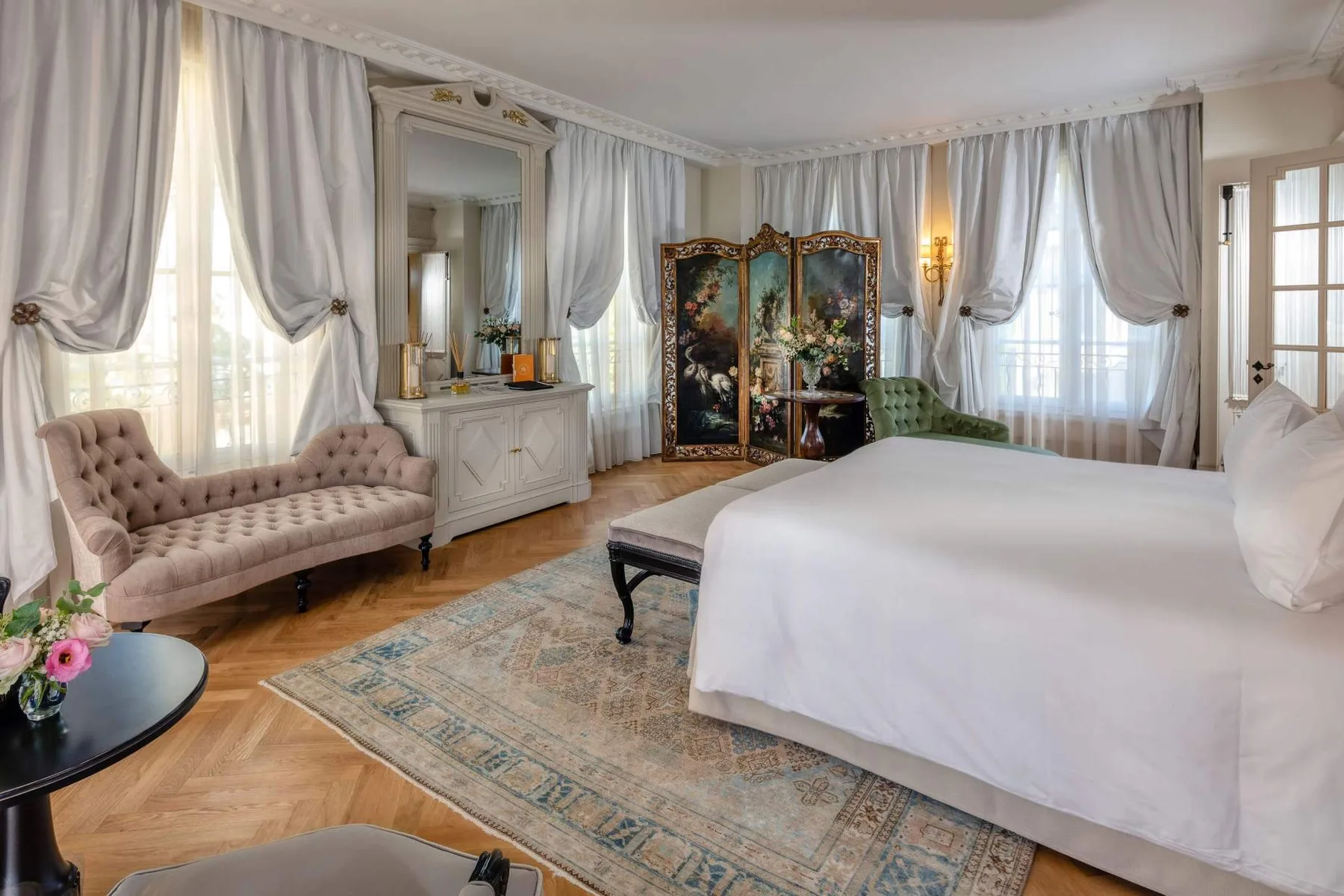 Dormitorio de la suite