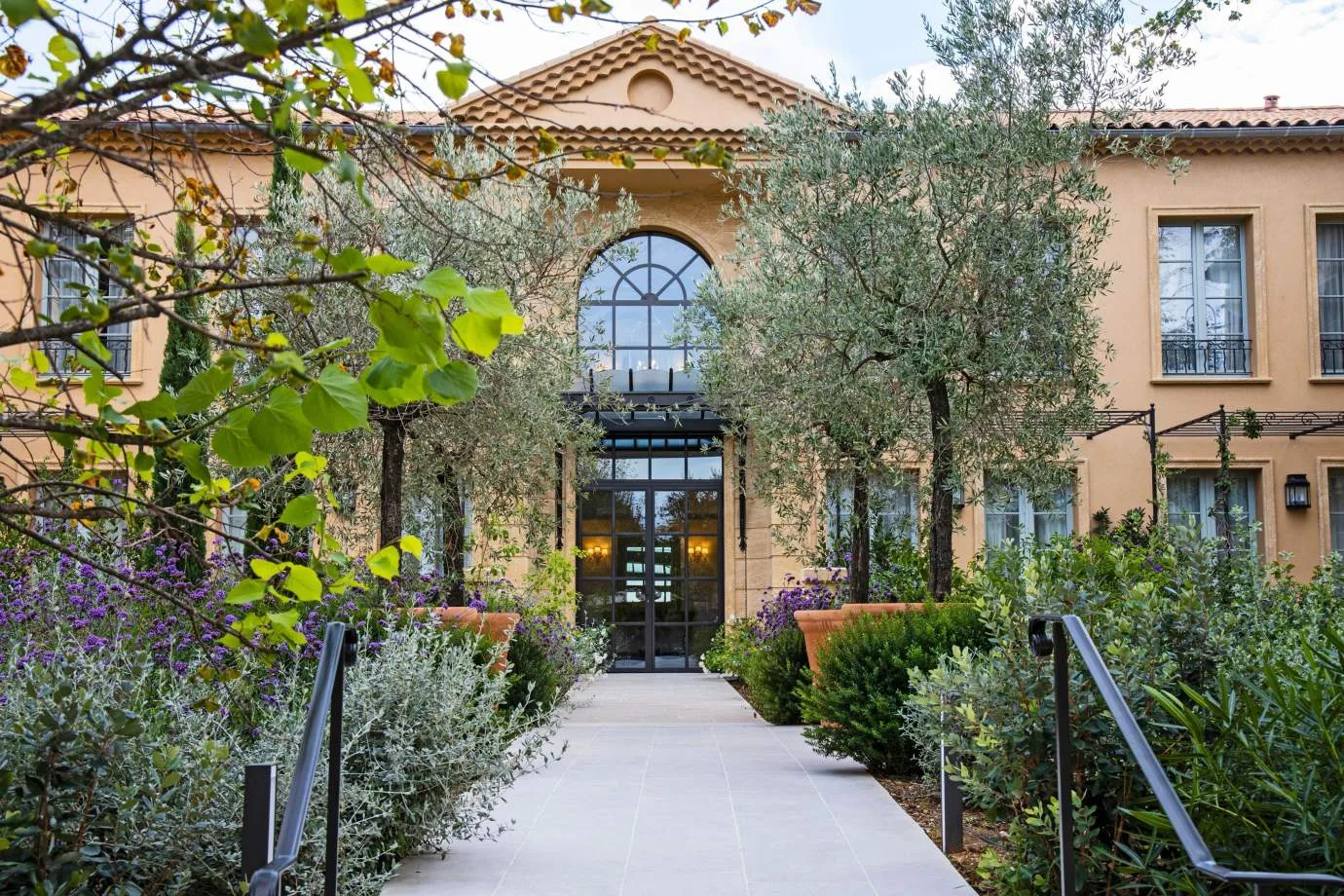 Hotel garden