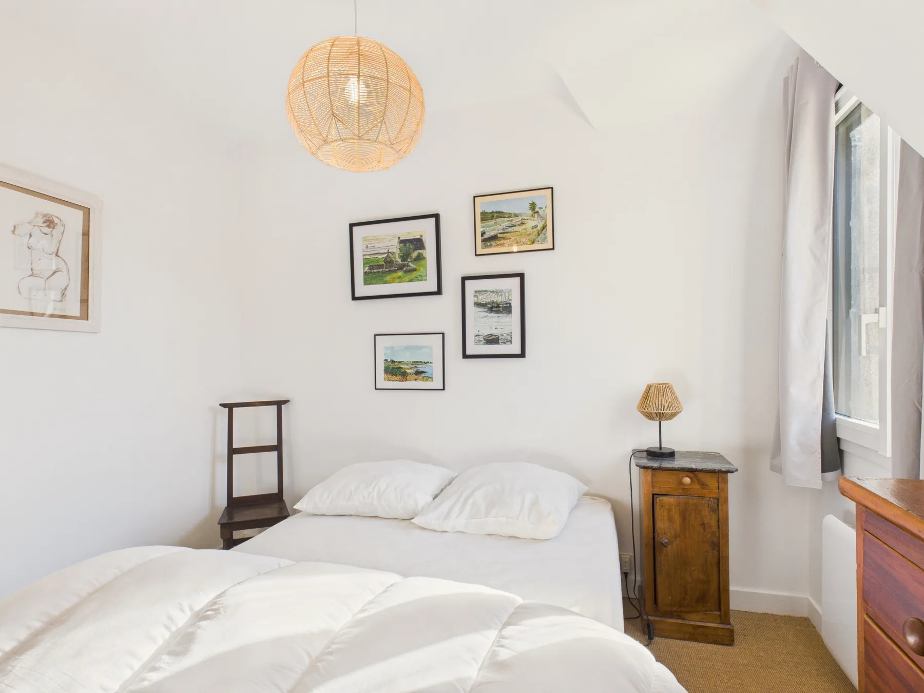 A orillas del golfo, casa para 8 con jardín