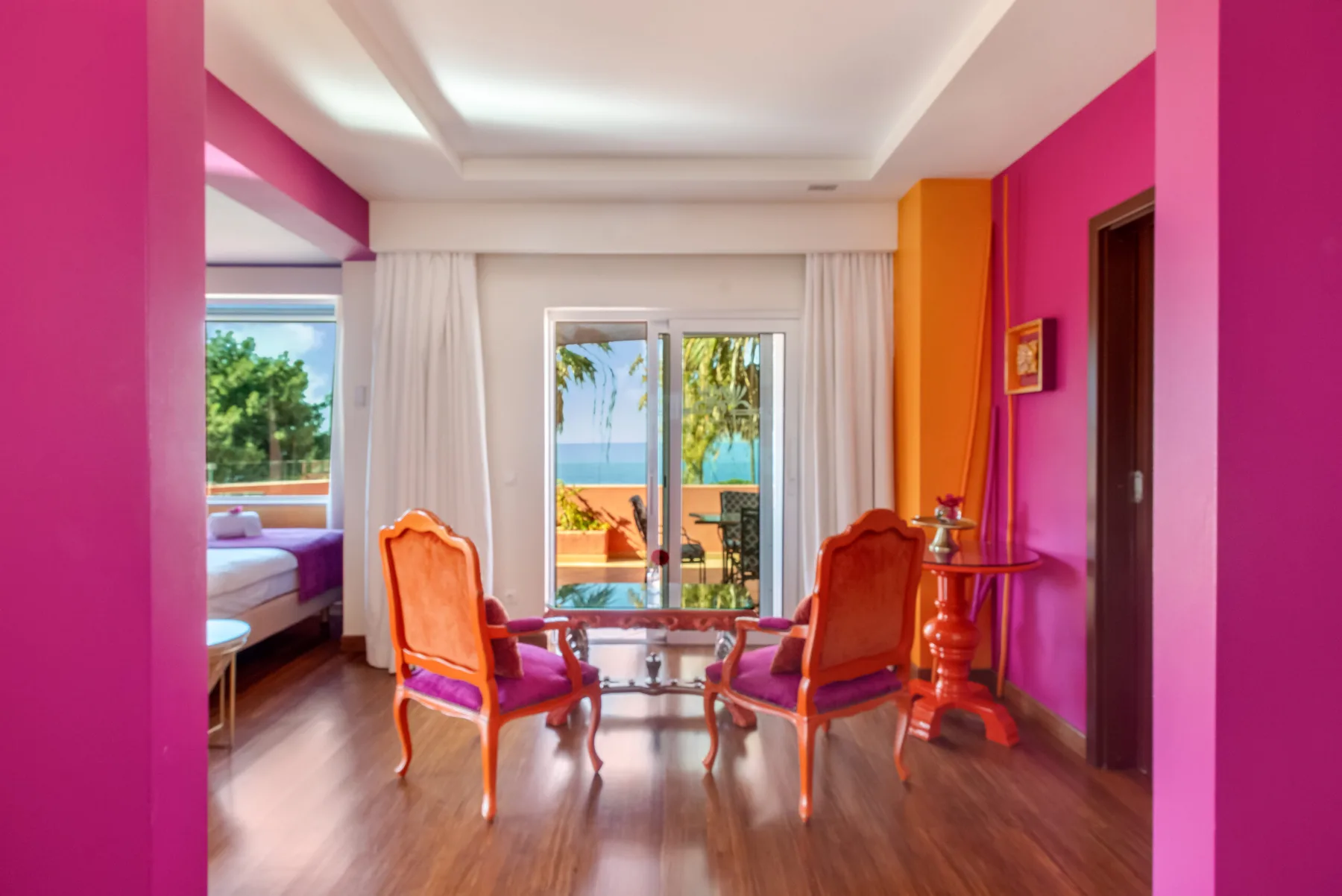Hotel room or suite