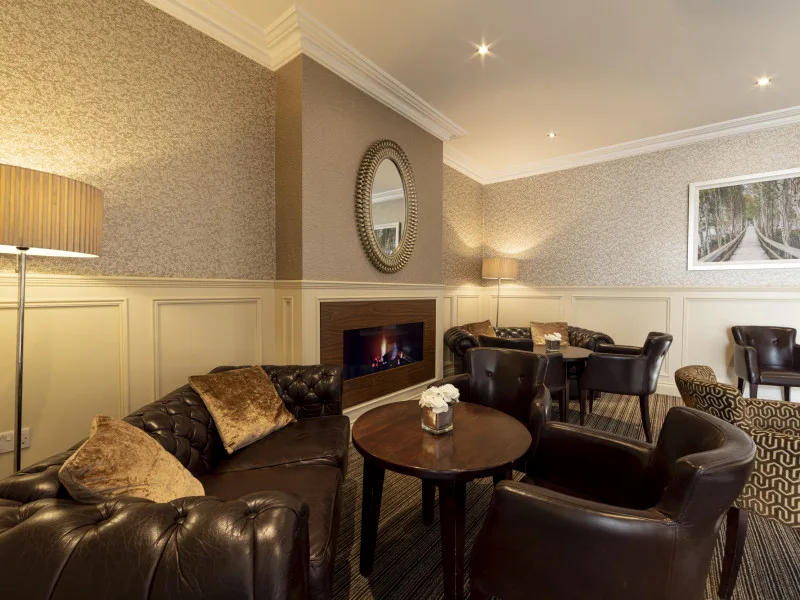 Riverside Hotel lounge area