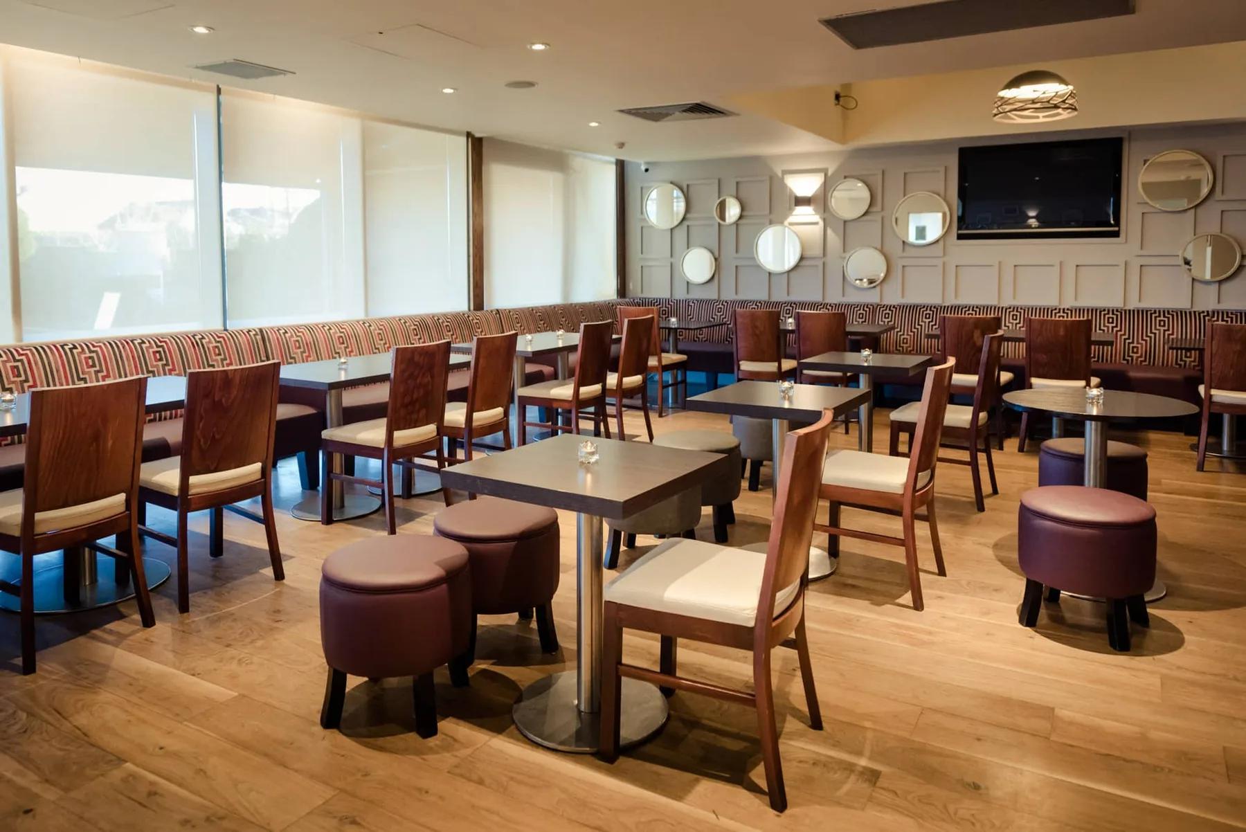Seating area in the Lodge Bar