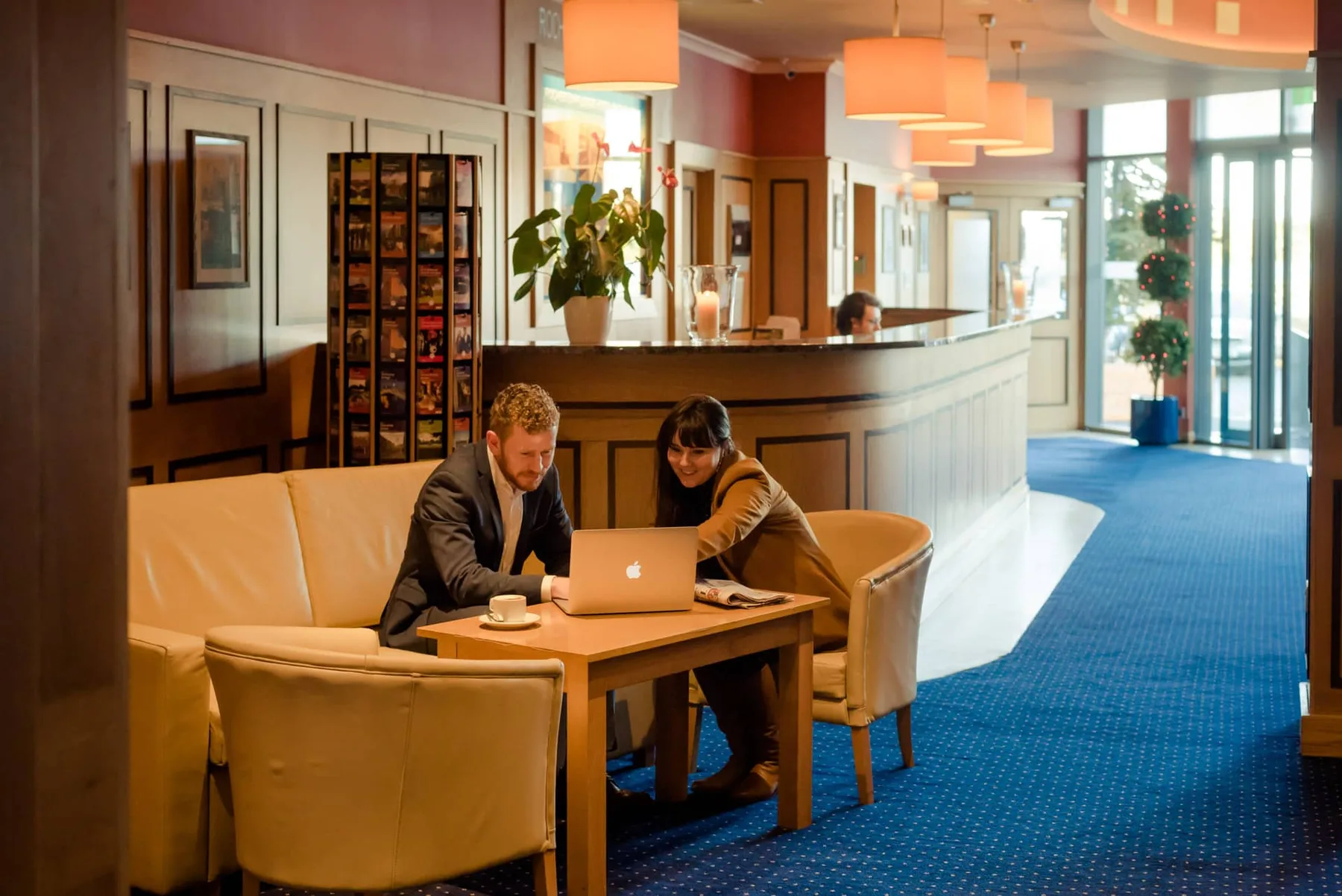 Hotel lobby