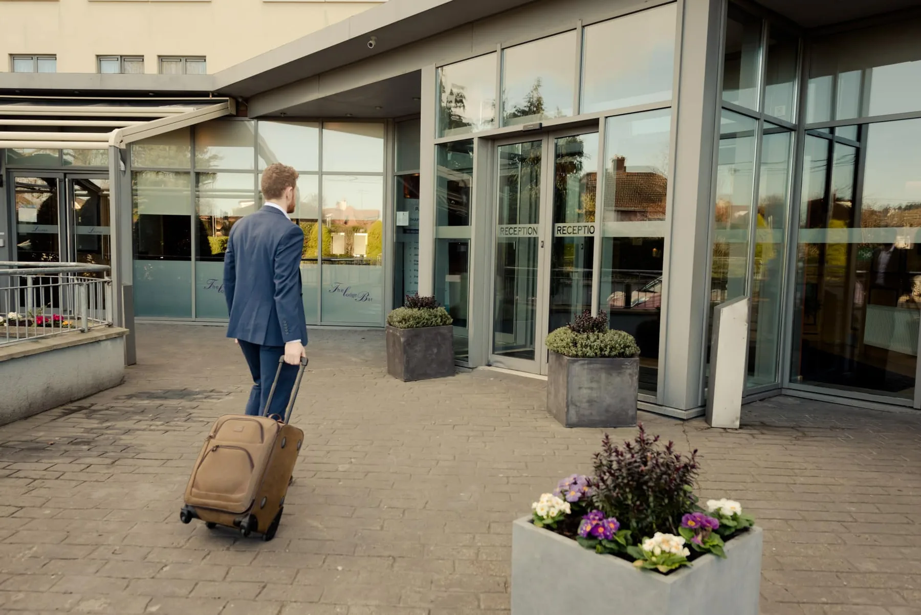 Hotel entrance