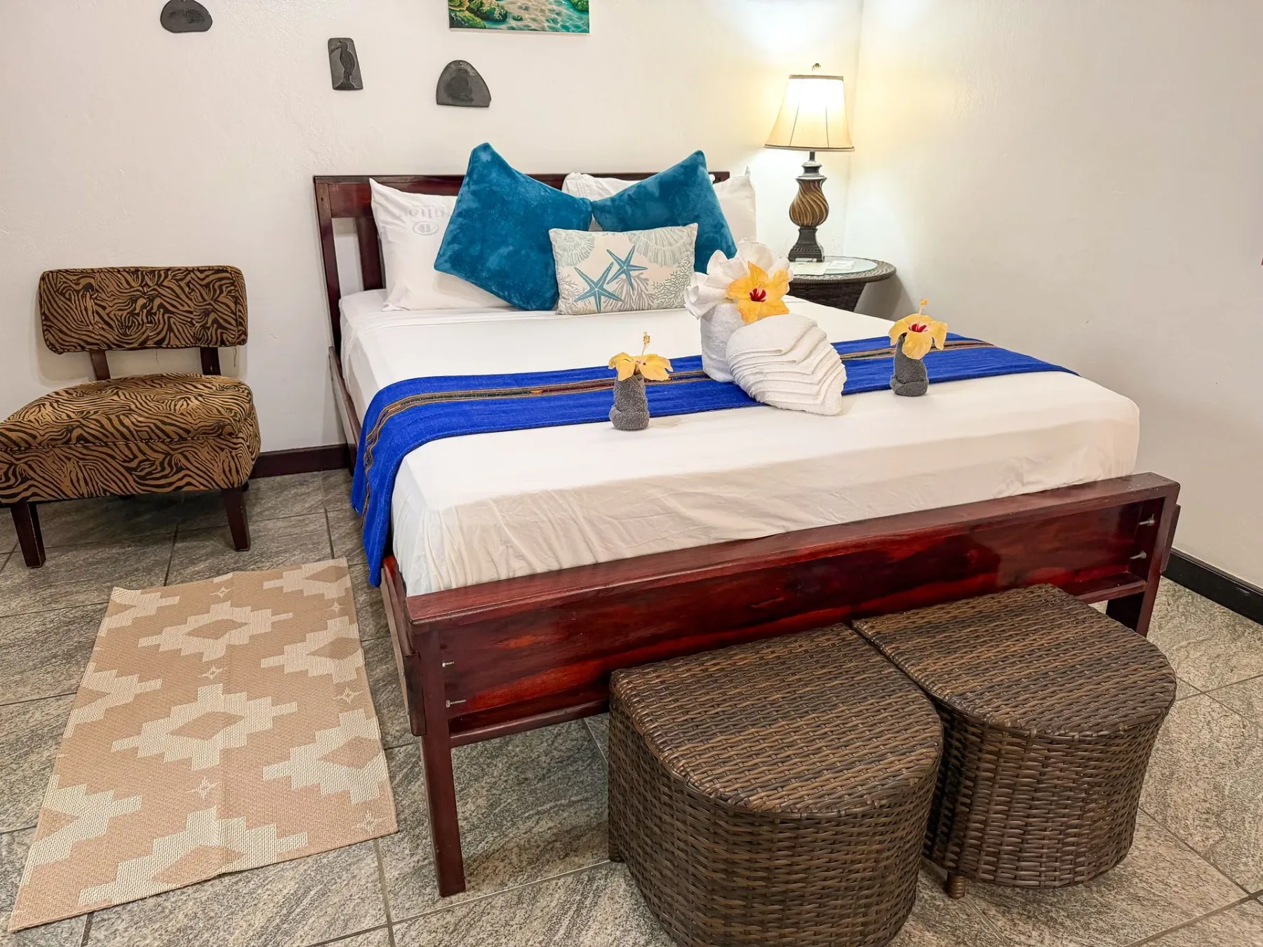 Guest room interior