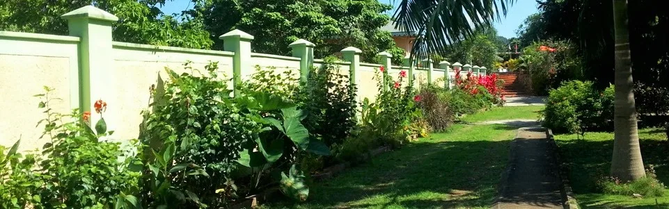 Entrance to the property