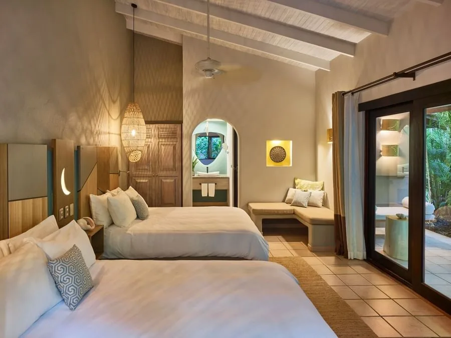 Secluded Deluxe Room with two queen beds