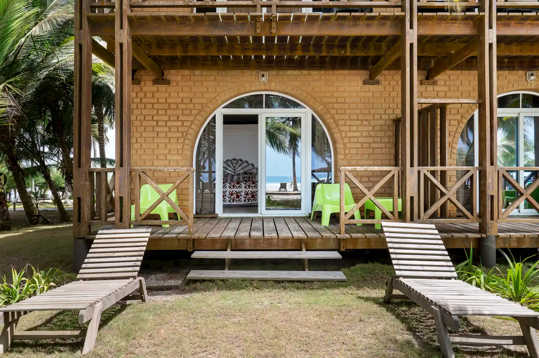 Habitación del lado de la playa