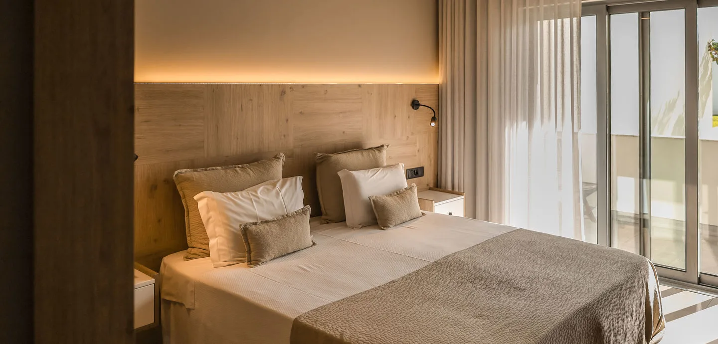 Double-bed room