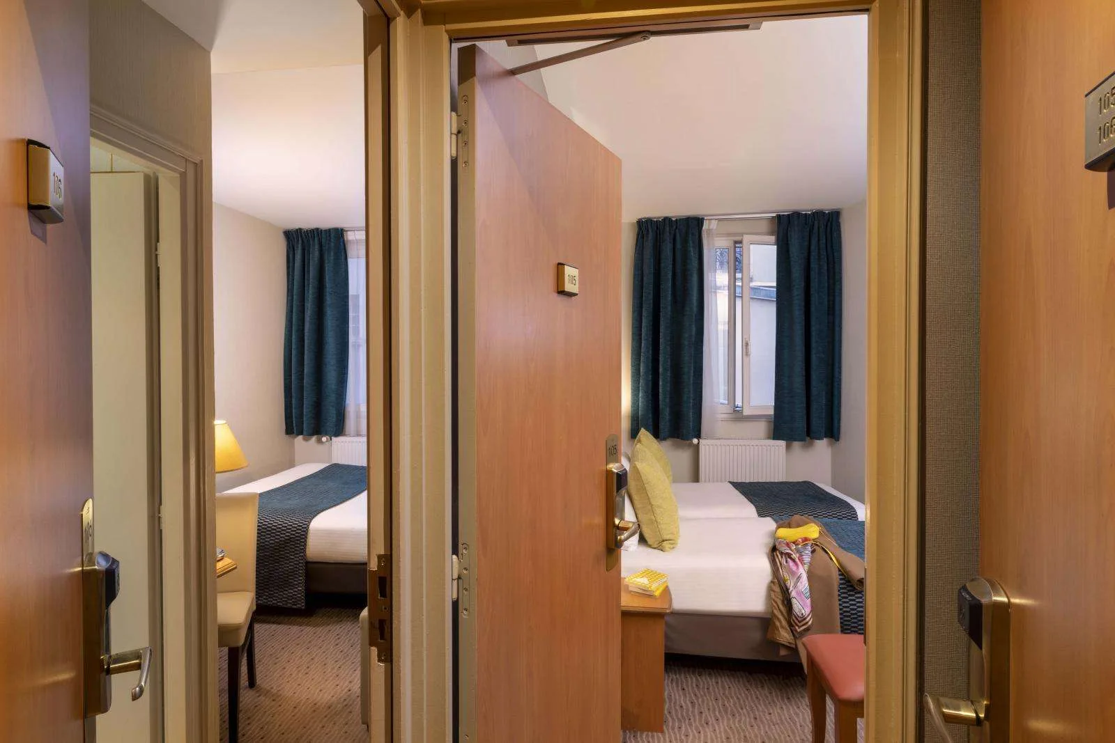 Connecting rooms
