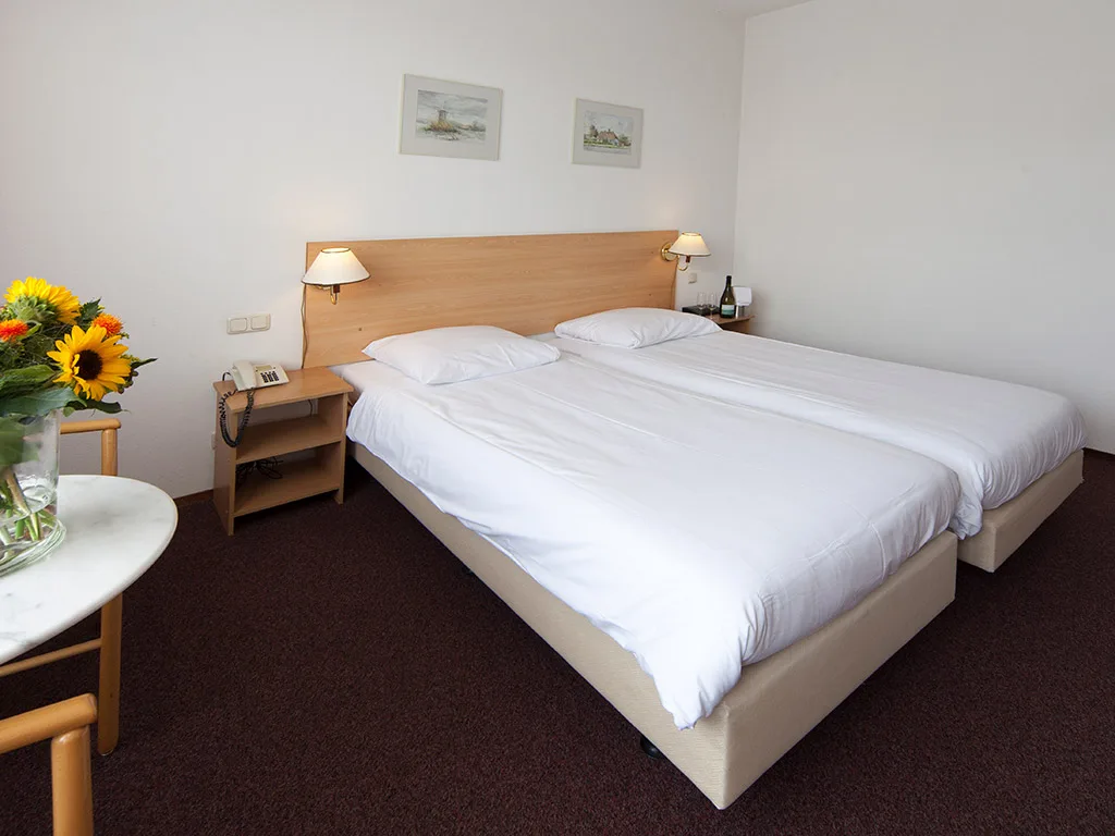 Interior de una habitación del hotel