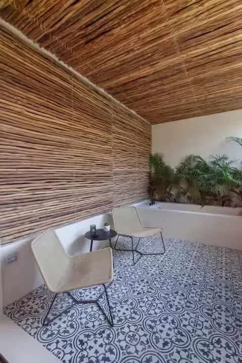 Cozy 1BR Stay with Terrace & Jacuzzi in Tulum