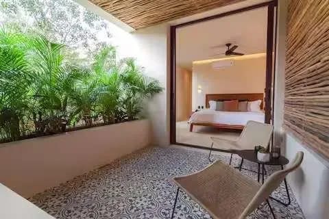 Cozy 1BR Stay with Terrace & Jacuzzi in Tulum