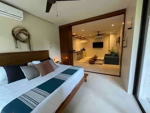 Cozy 1BR Stay with Terrace & Jacuzzi in Tulum