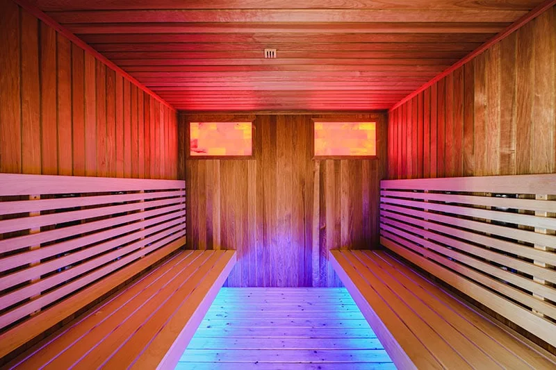 Sauna de infrarrojos