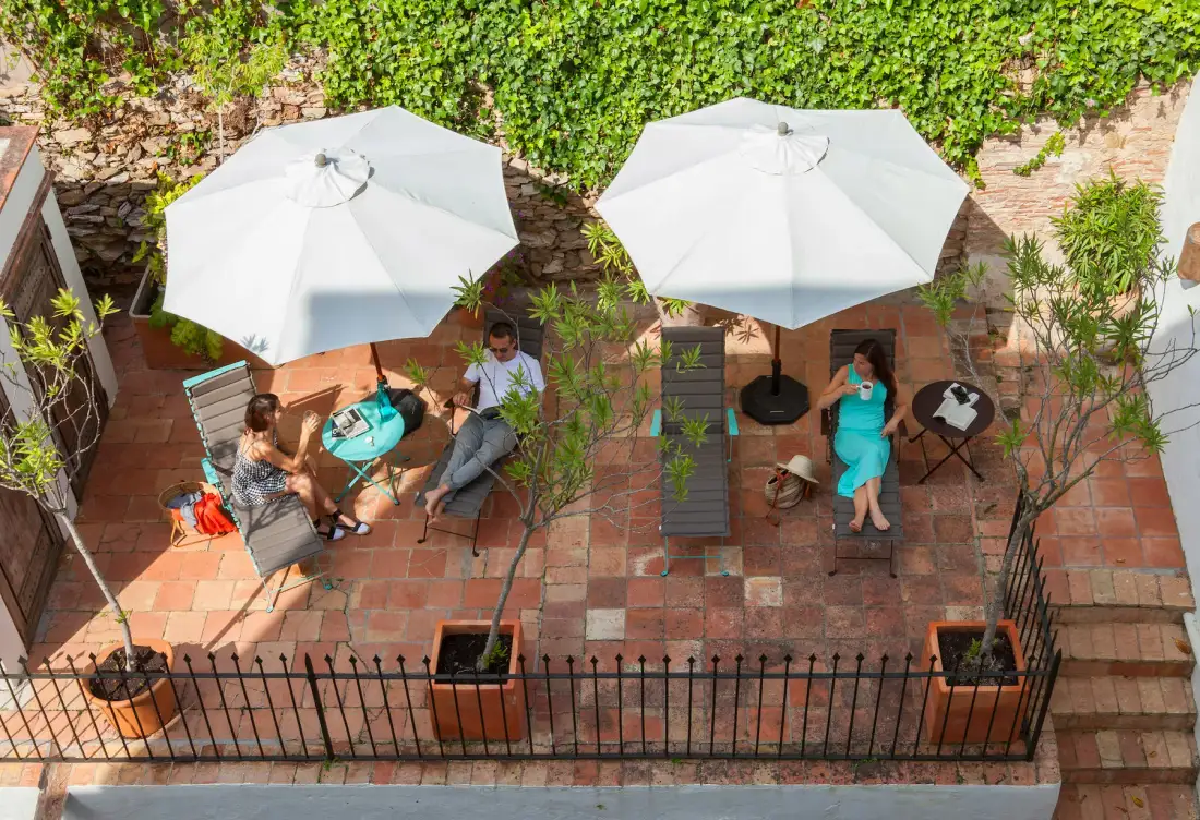 Patio interior