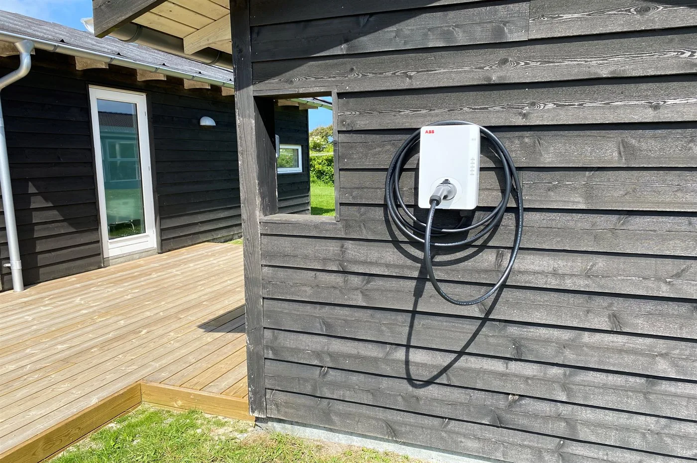 Cargador doméstico para coche eléctrico