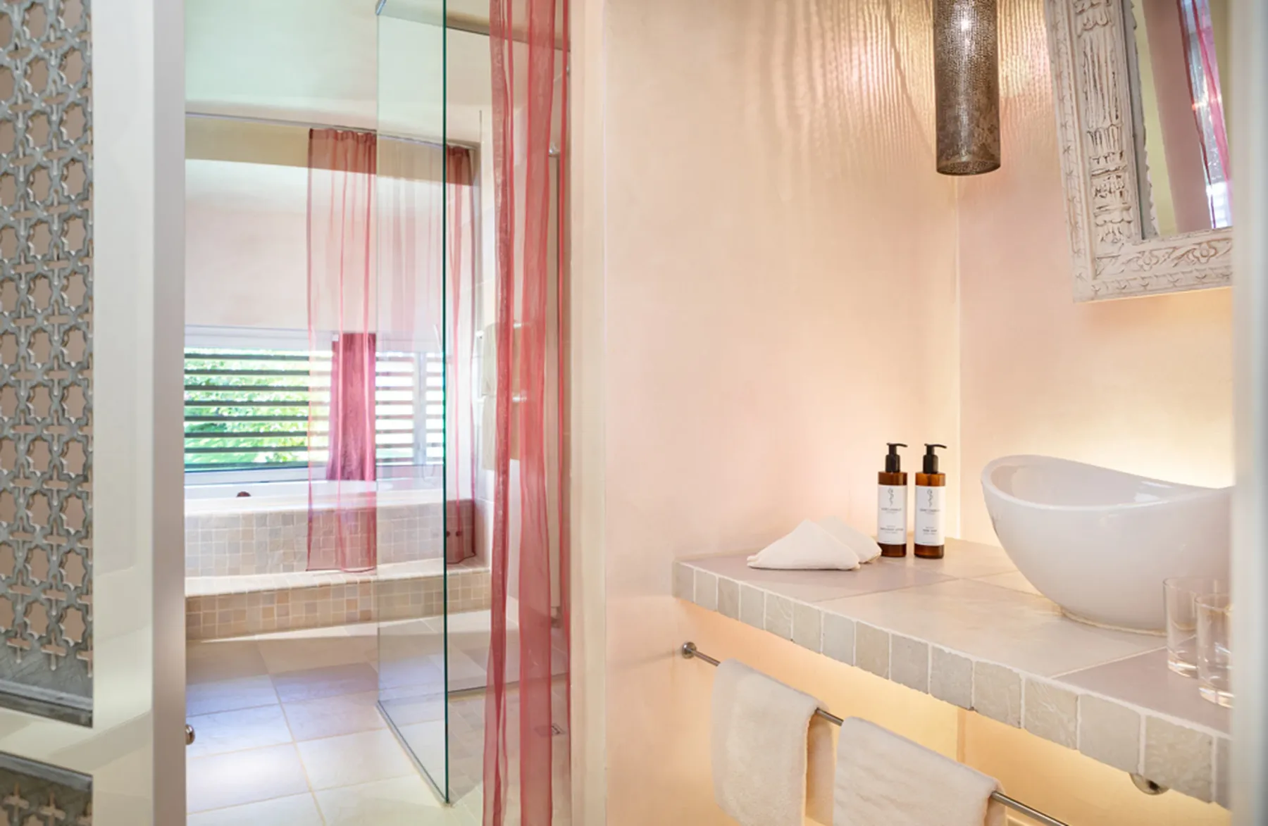 Baño de la suite Blütenschloss