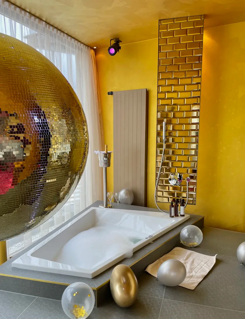 Bañera del hotel