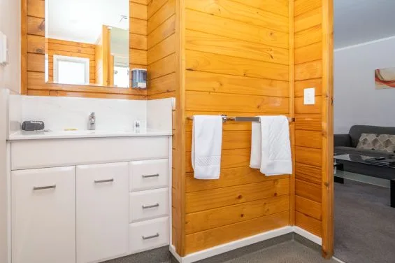 Baño del estudio deluxe