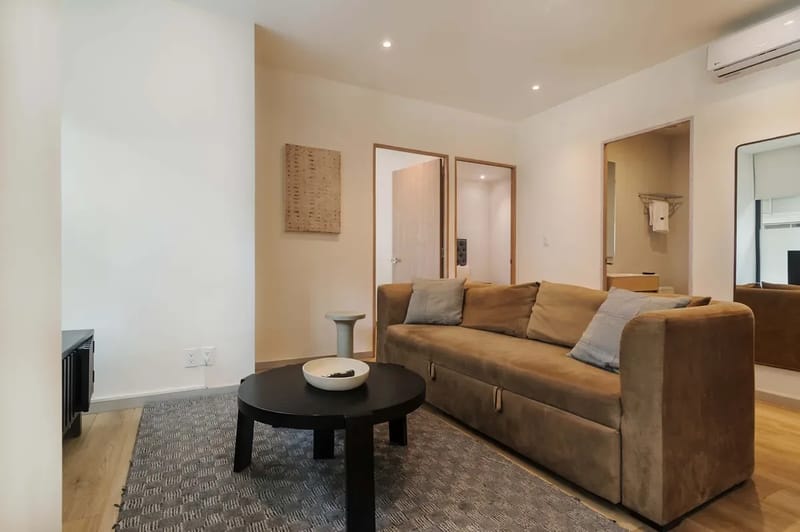 Bright 2BR w/ AC in Prime Cuauhtemoc