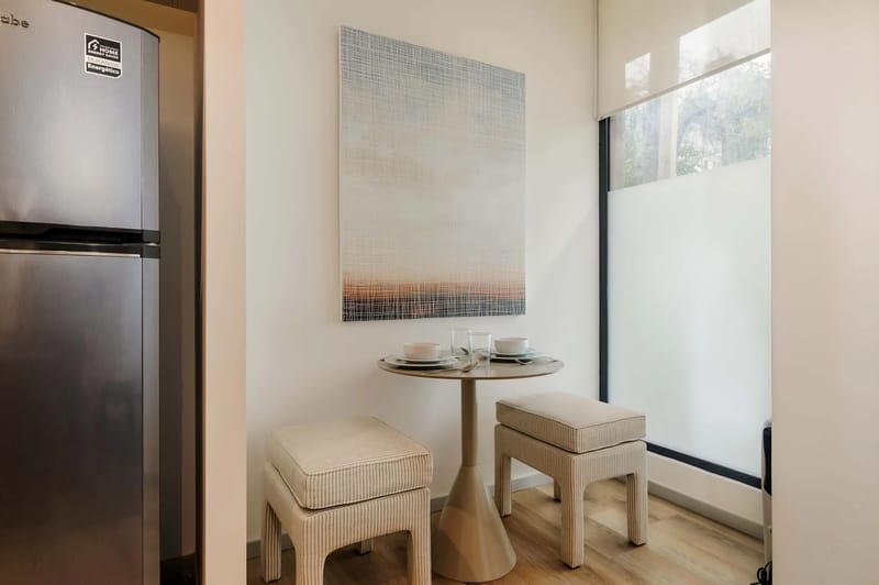 Bright 2BR w/ AC in Prime Cuauhtemoc