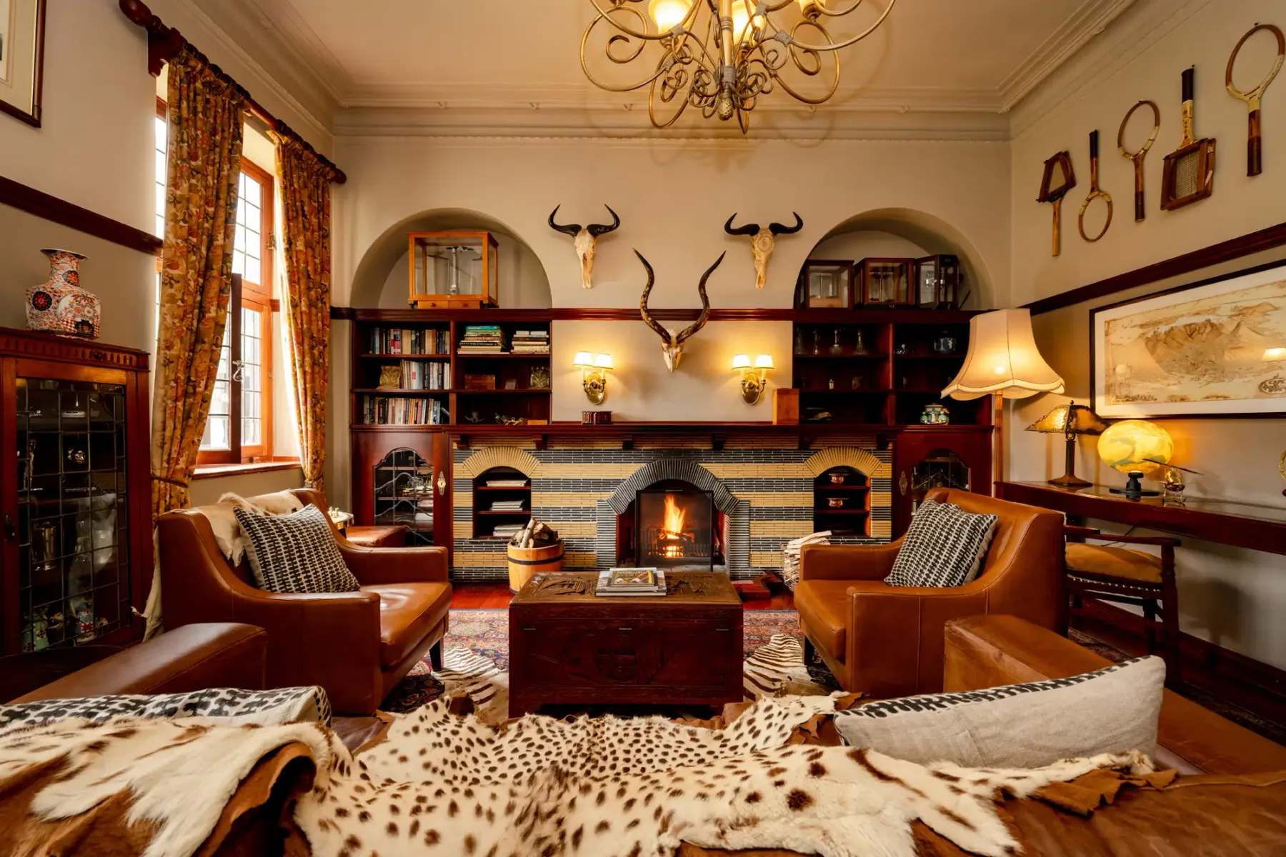 Hotel library