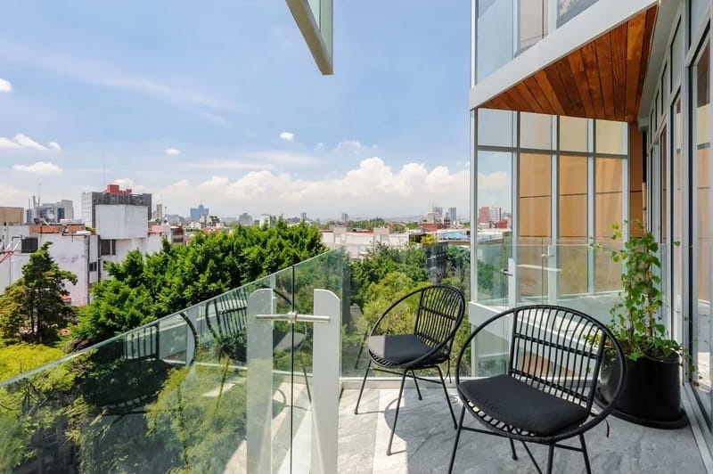 Engaging Loft w/ Perfect View in Roma Norte