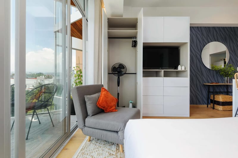 Engaging Loft w/ Perfect View in Roma Norte