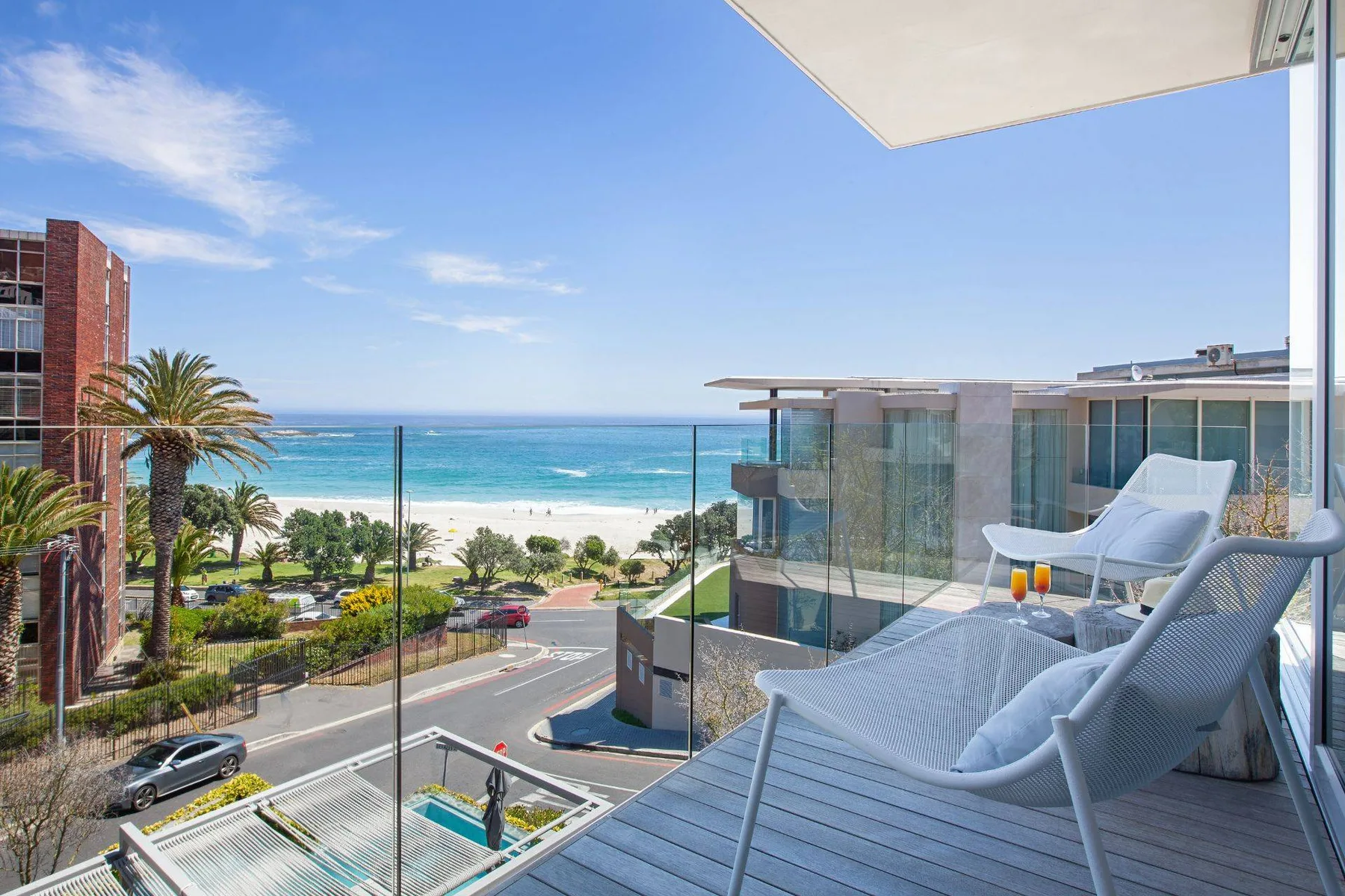 Balcón de la suite Deluxe