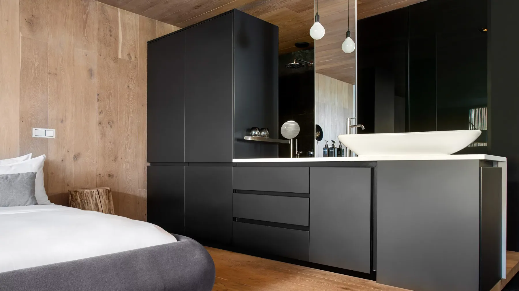 Baño de la habitación Luxury
