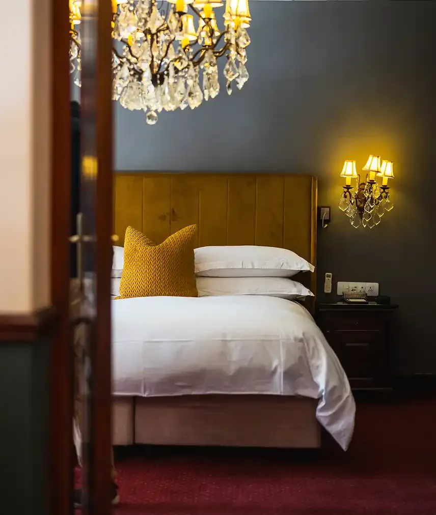 Interior de una suite del hotel