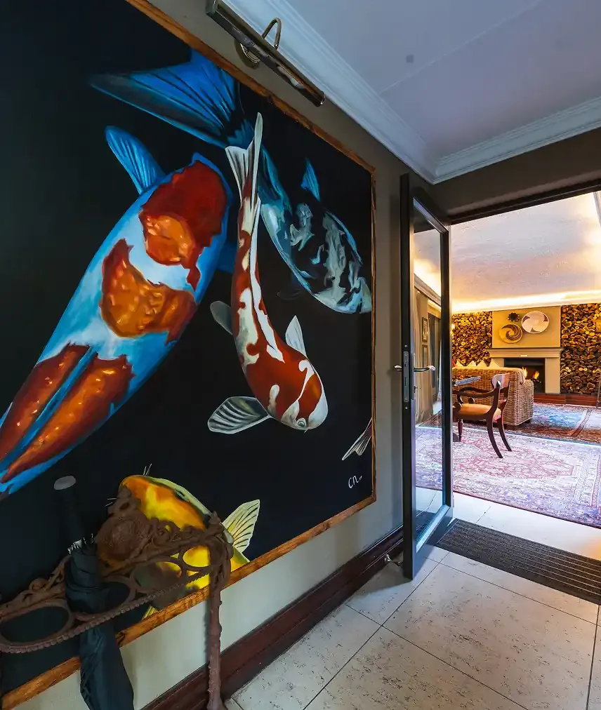 Hotel suite interior