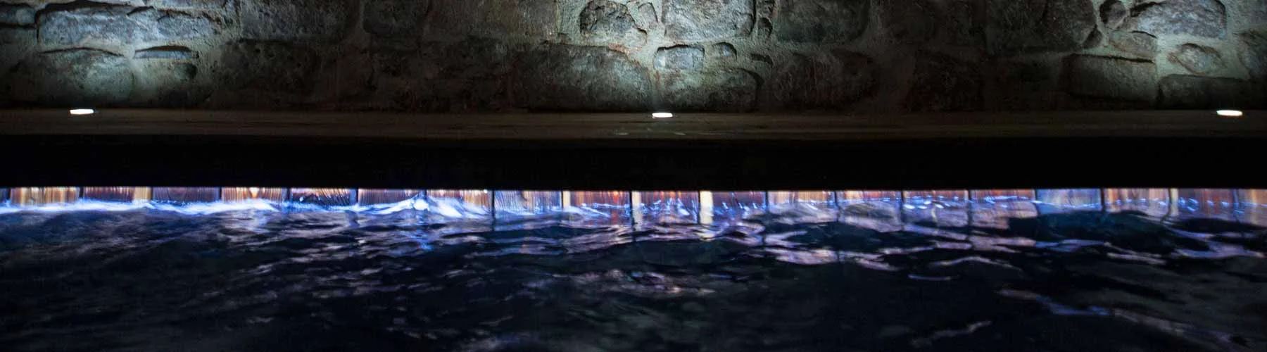 Detalle de la piscina