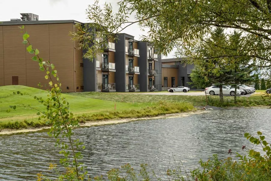 Exterior of the property
