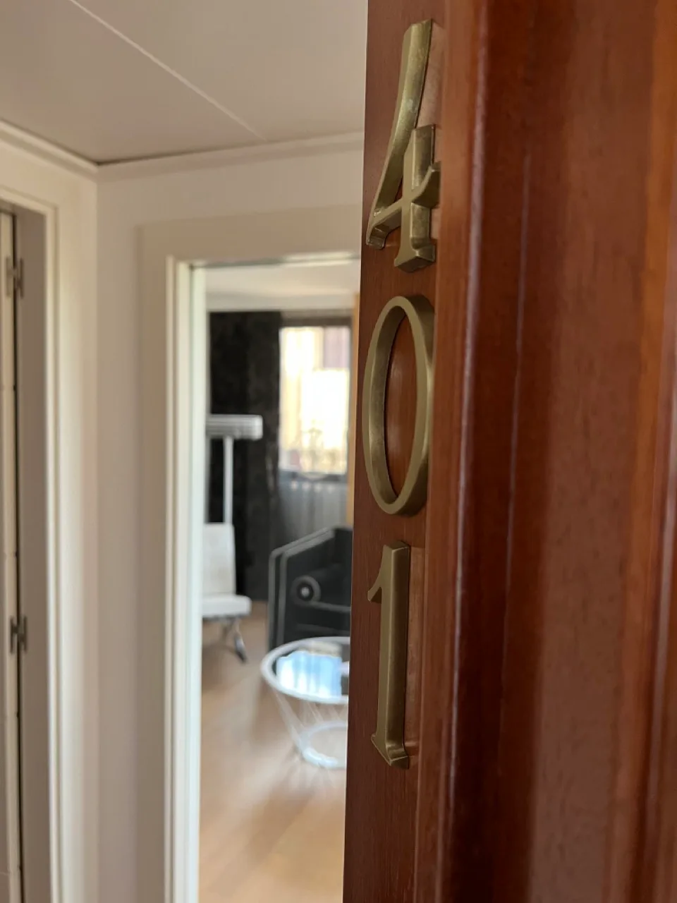 Suite entrance