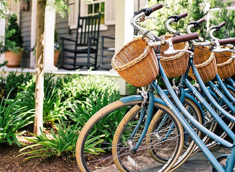 Complimentary bicycles