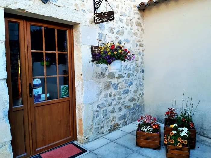 Guesthouse entrance