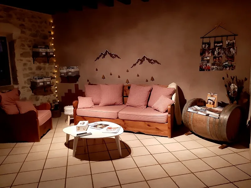 Lounge area