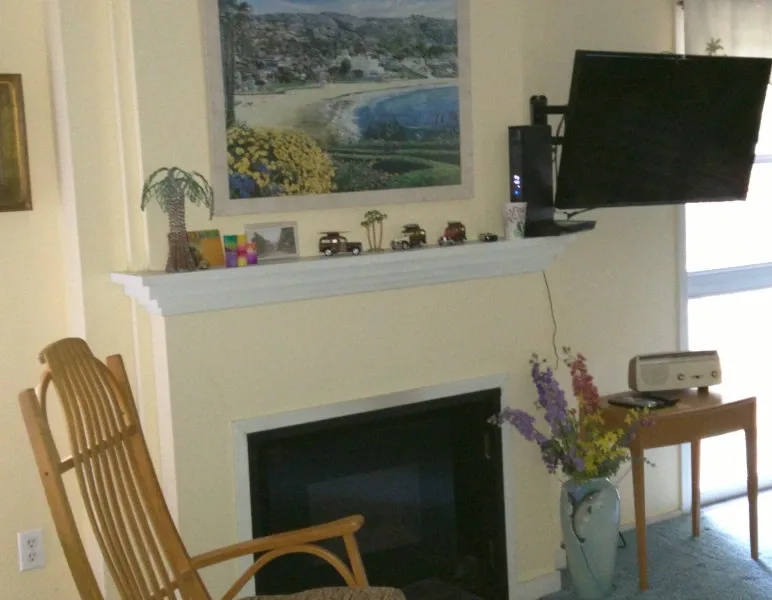 Interior de Laguna Beach Studio.