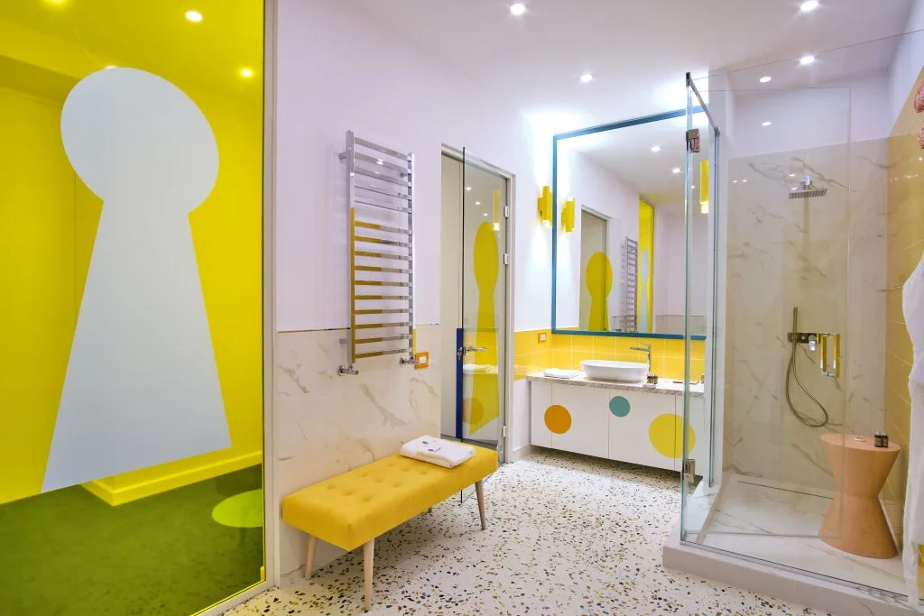 Guest room interior
