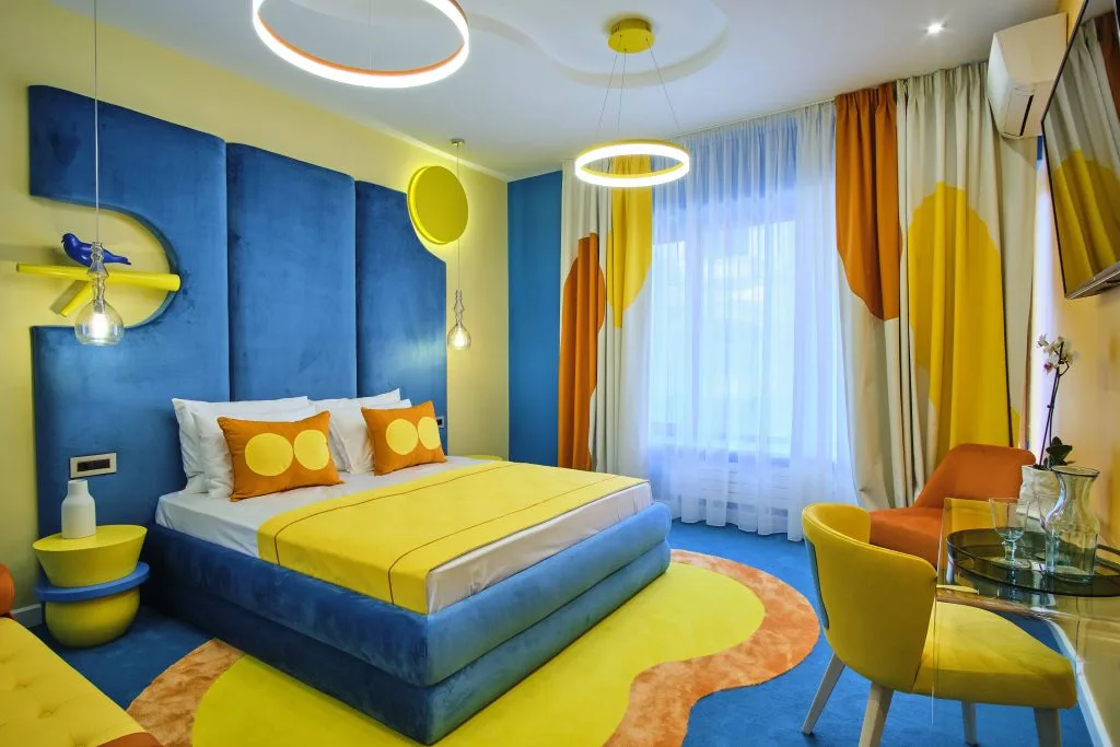 Guest room interior